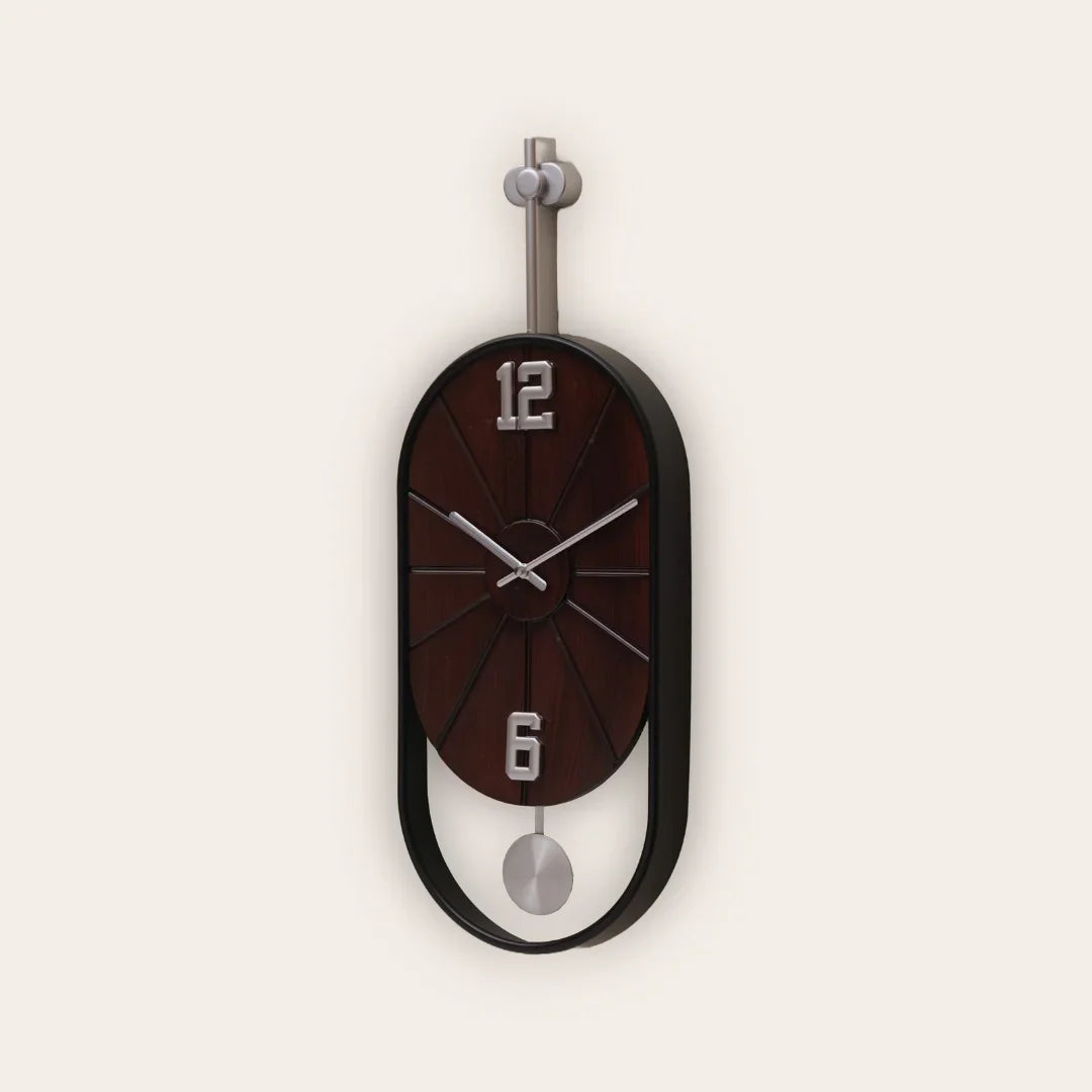 Antique Brownstone wall clock (cola)