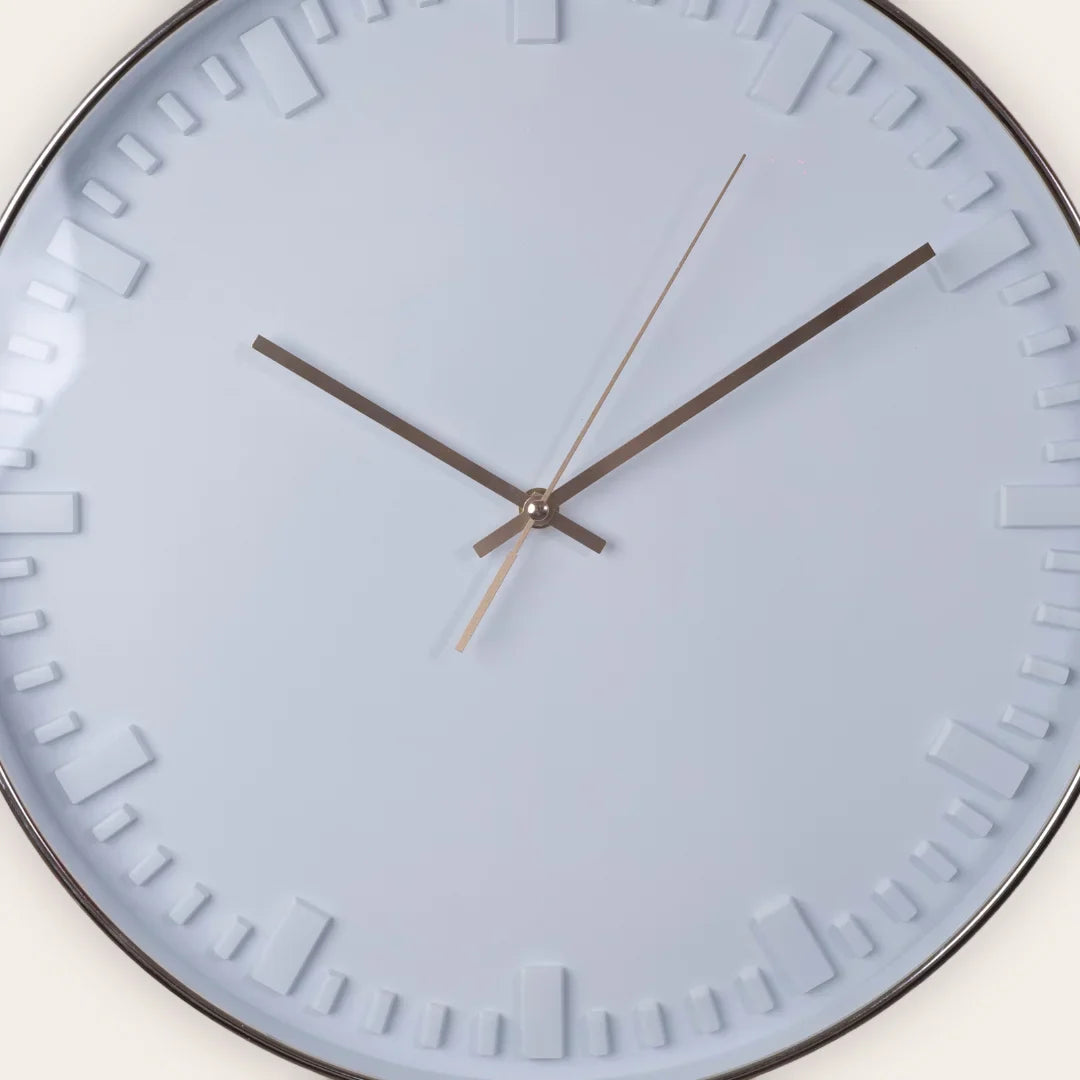 White classic wall clock