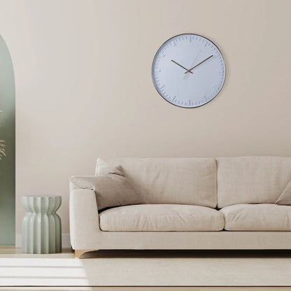 White classic wall clock