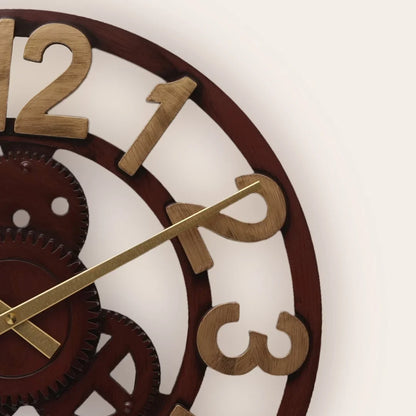 Wheel clock