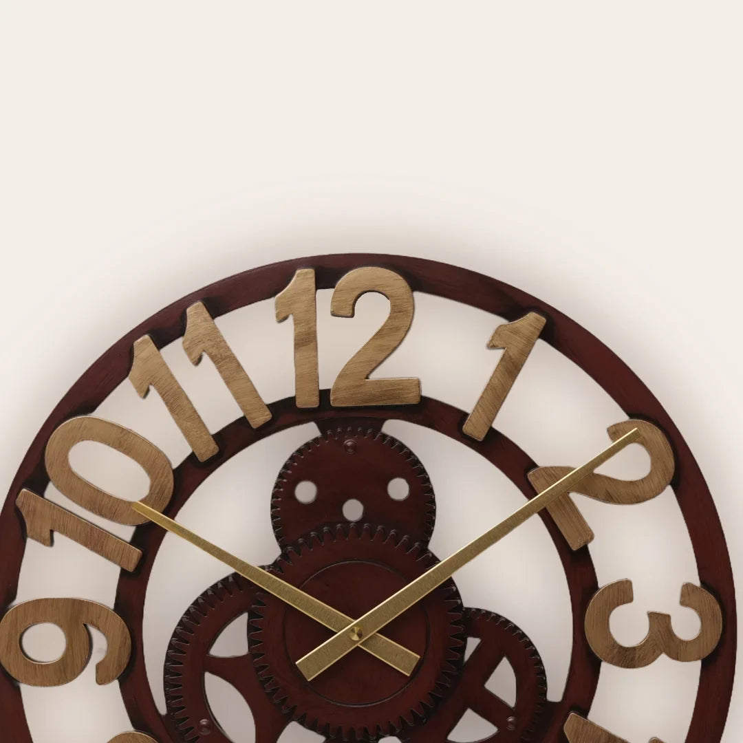 Wheel clock