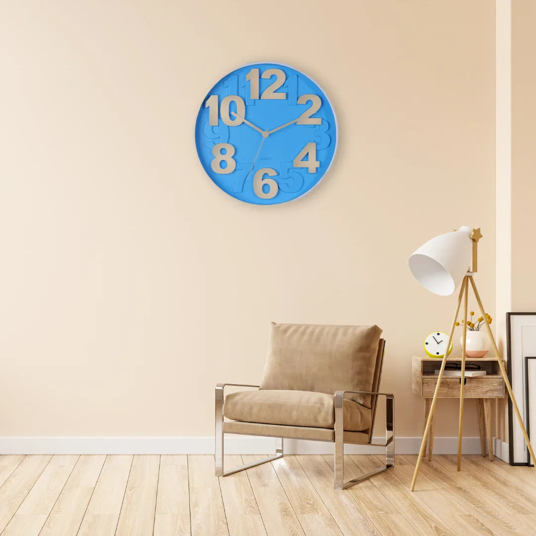 Sky Blue Clock