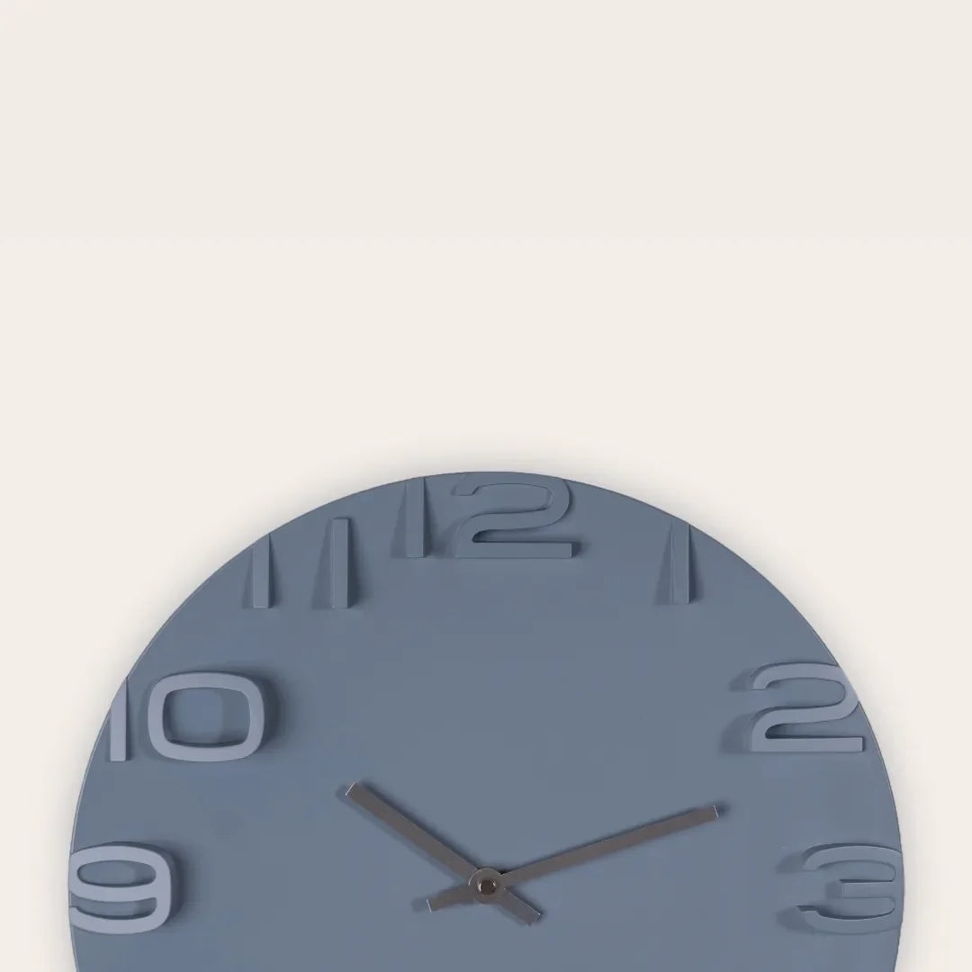 Dial wall clock