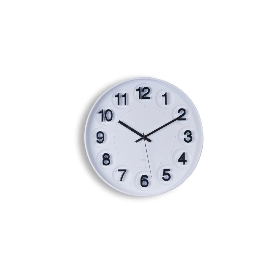 Circa White wall clock