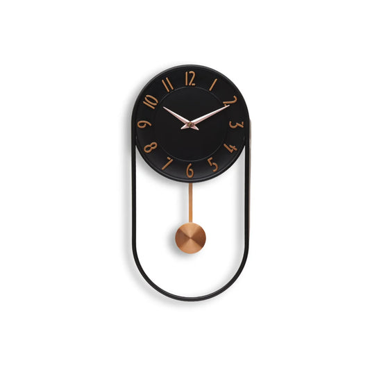 PendulumWave wall clock (black)