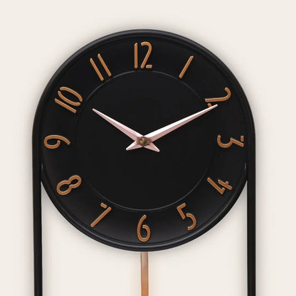PendulumWave wall clock (black)