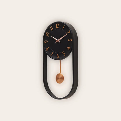 PendulumWave wall clock (black)