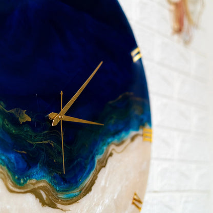 Skybound resin wall clock