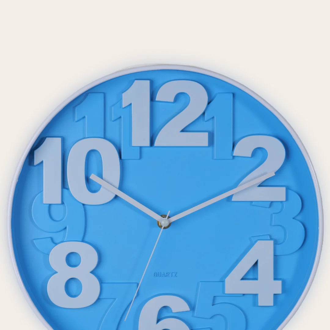 Sky Blue Clock