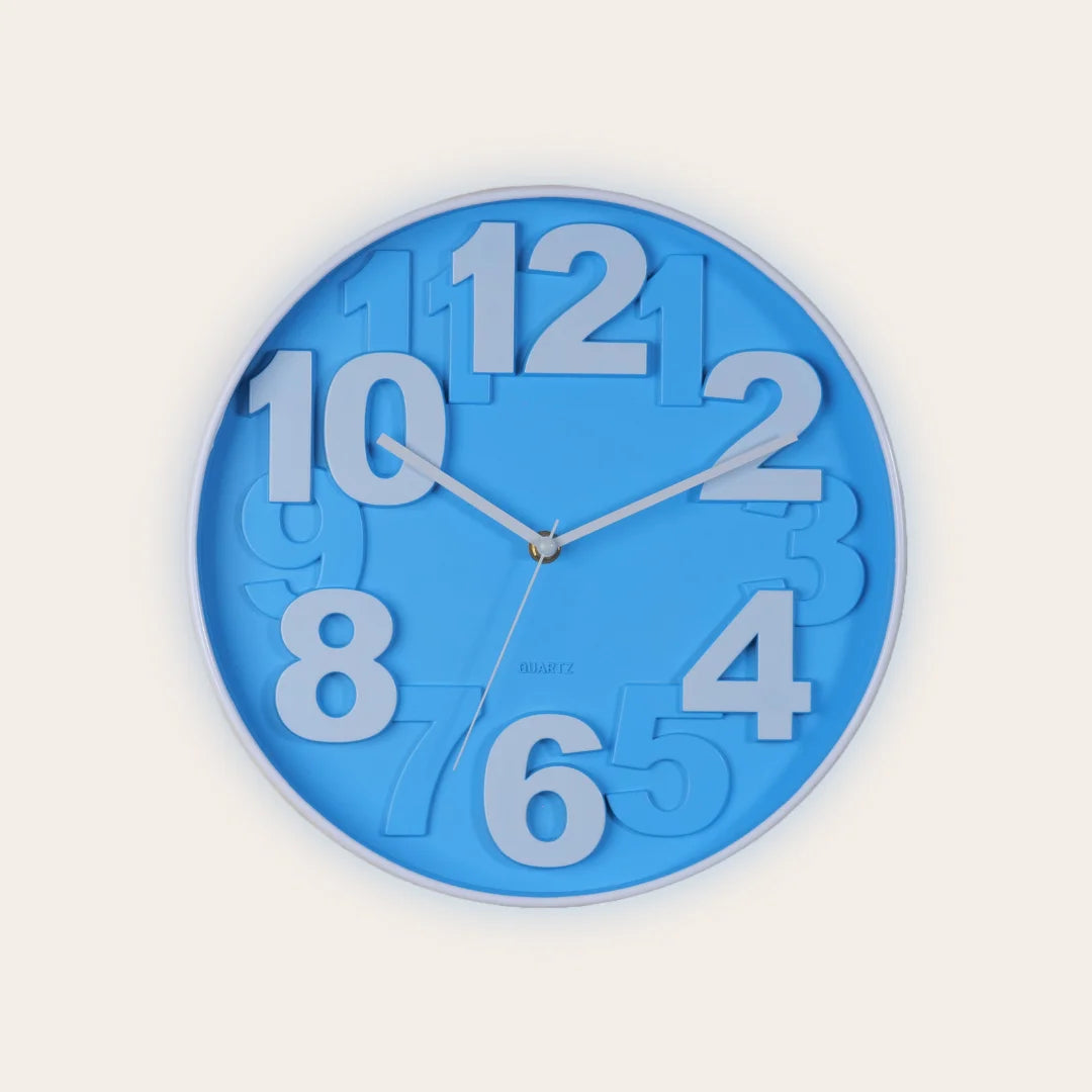 Sky Blue Clock
