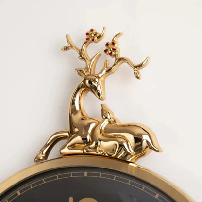 Gearhaven Luxury Wall Clock With Moving Gear Mechanism