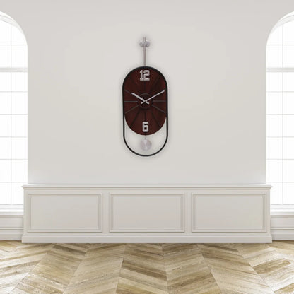 Antique Brownstone wall clock (cola)