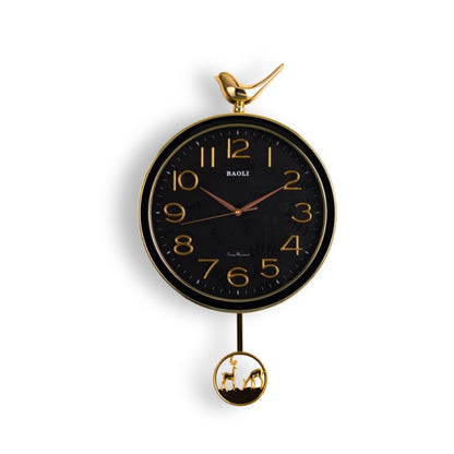 Harmony of Wings luxury wall clock
