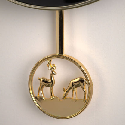 Harmony of Wings luxury wall clock