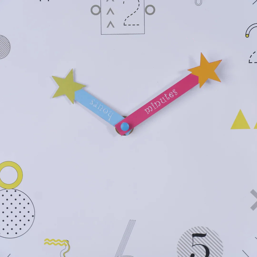 Frosty Time wall clock