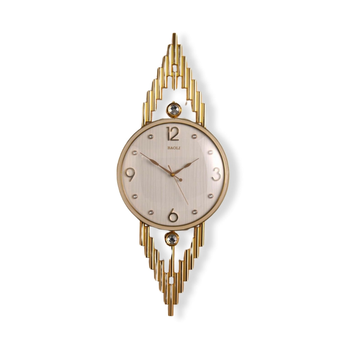 Winged Rhythm luxury wall clock