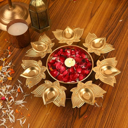 Lotus URLI DIYA | Diwali Diya