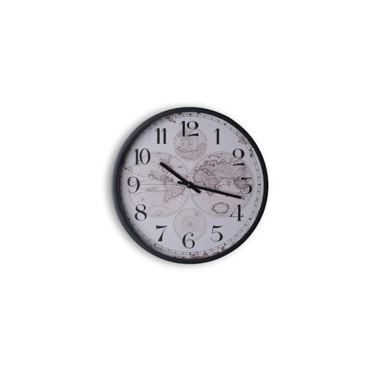 Map Time wall clock