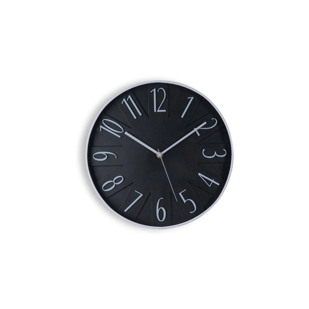 Black opal wall clock