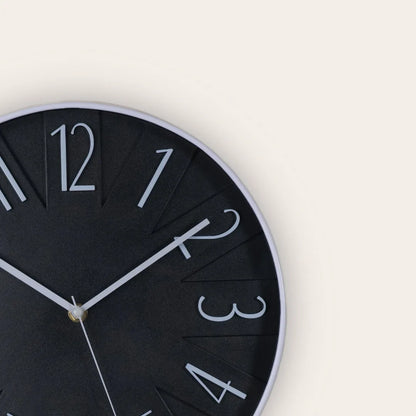Black opal wall clock