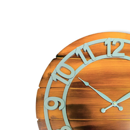 Wooden Keeper wall clock
