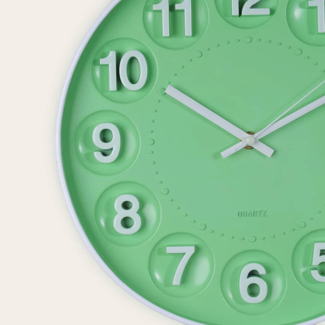 GreenWave wall clock