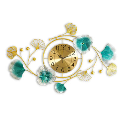 Classic Charm Golden Wall Clock