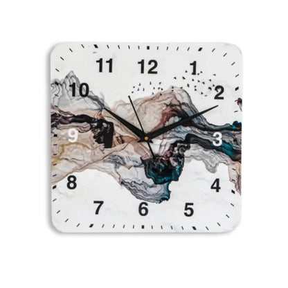 GlossyGlow Wall Clock