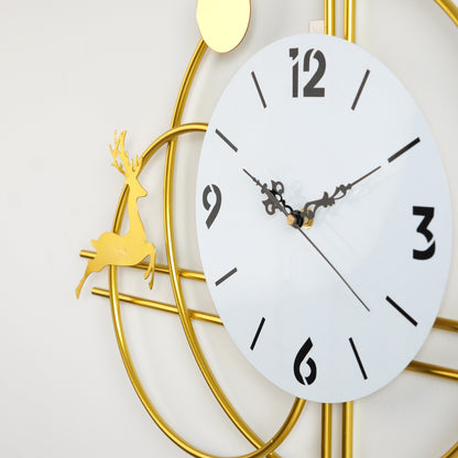 Golden Glen Wall Clock