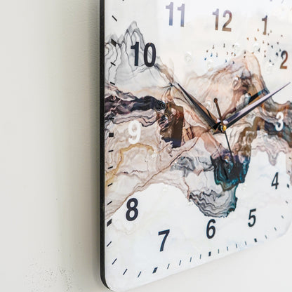 GlossyGlow Wall Clock