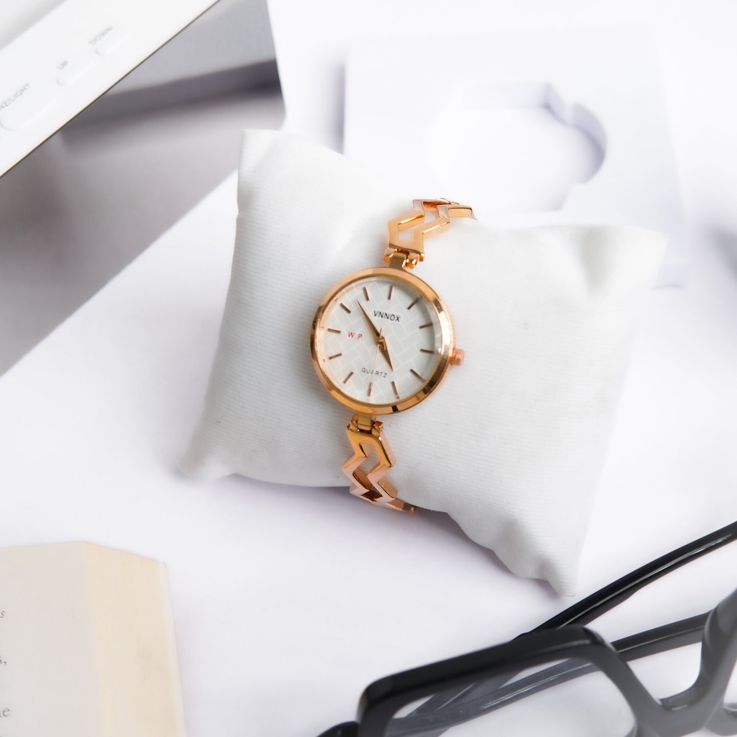Vnnox Ladies Rose Gold Hand Watch