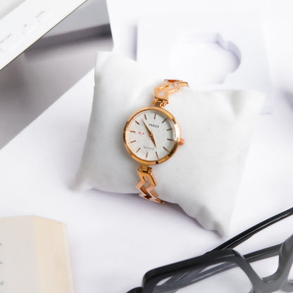 Vnnox Ladies Rose Gold Hand Watch