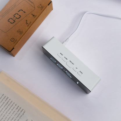 Lumino Sleek Digital Alarm Clock