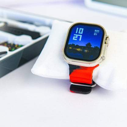 Ultra 2 Smart Watch, 10 in 1 straps
