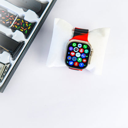Ultra 2 Smart Watch, 10 in 1 straps