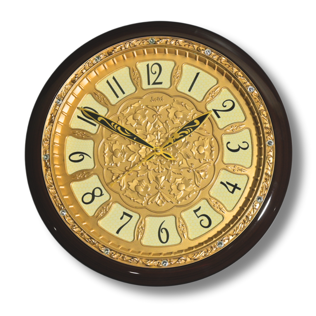Golden Heritage Wall Clock