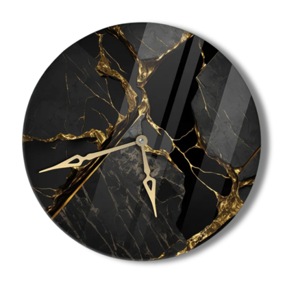 Golden Veil Of Midnight Wall Art