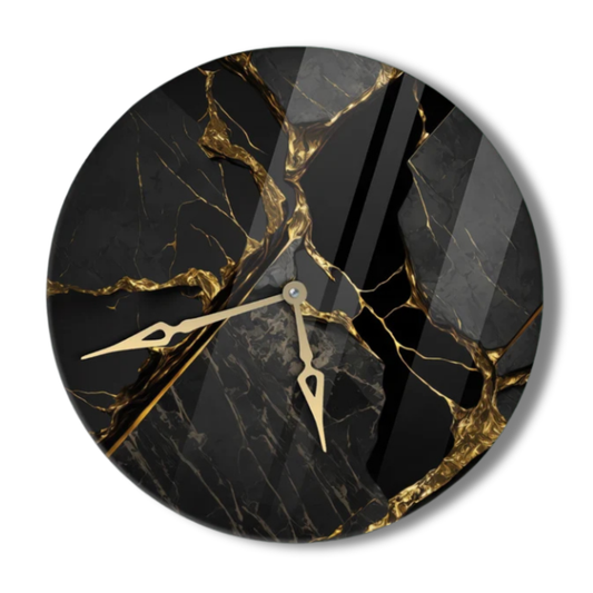 Golden Veil Of Midnight Wall Art