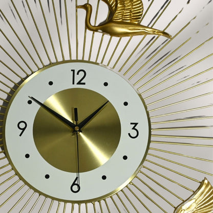 Golden Spike Wall Clock