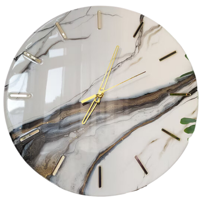 Mirror Glow Resin Wall Art