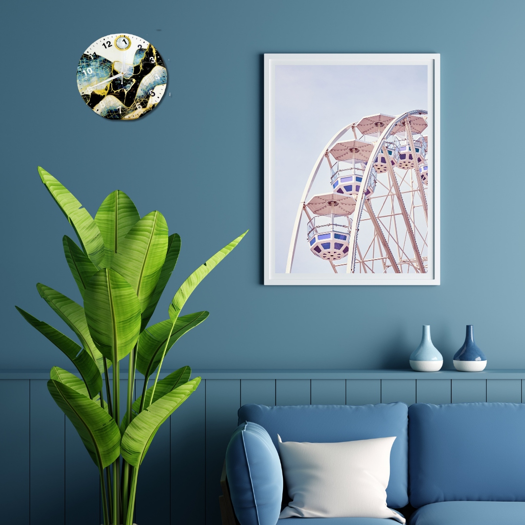 Pattern Pulse Resine Wall Art