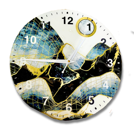 Pattern Pulse Resine Wall Art