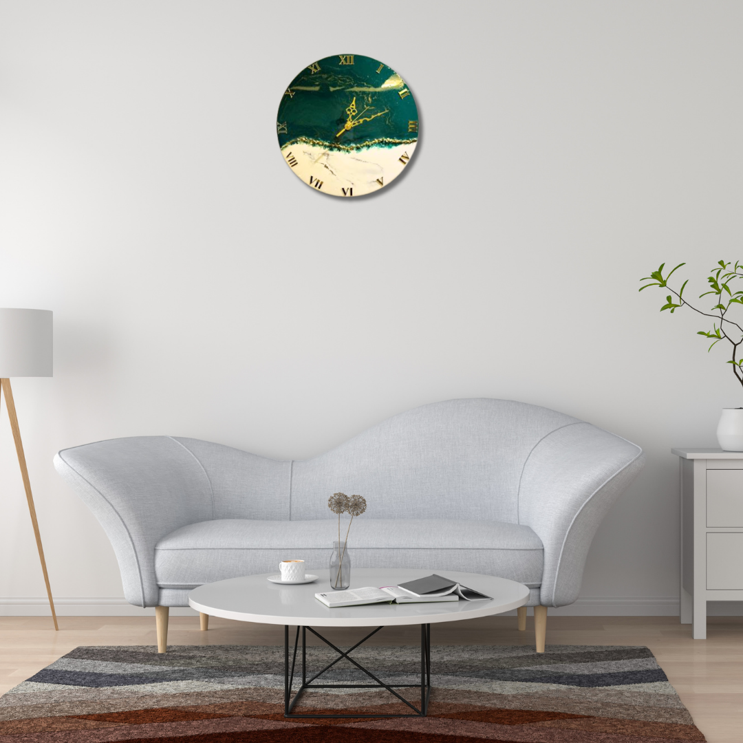 Radiant Ring Resin Wall Art