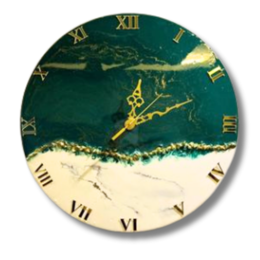 Radiant Ring Resin Wall Art