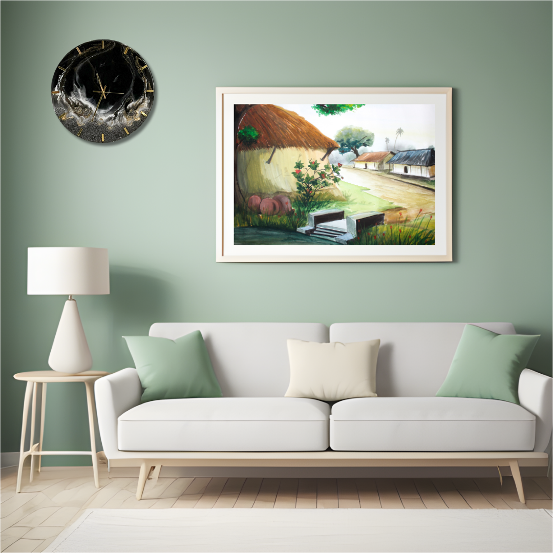 Timeless Lustre Resin Wall Art