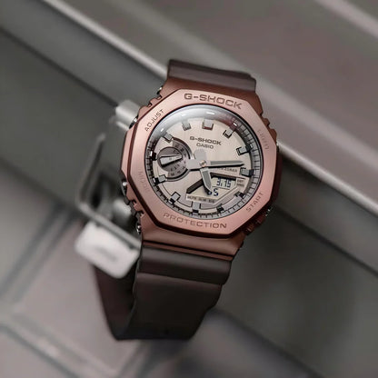 GM-2100 Brown Metal Body